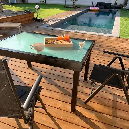 فيلة Magnifique Avec Piscine Chauffee & Jacuzzi